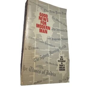 Good News For Modern Man: The New Testament In Today's English 1966 VTG Religion